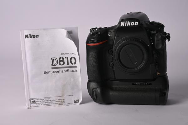 Nikon D810 Body inkl. Handgriff - Gebrauchtartikel -